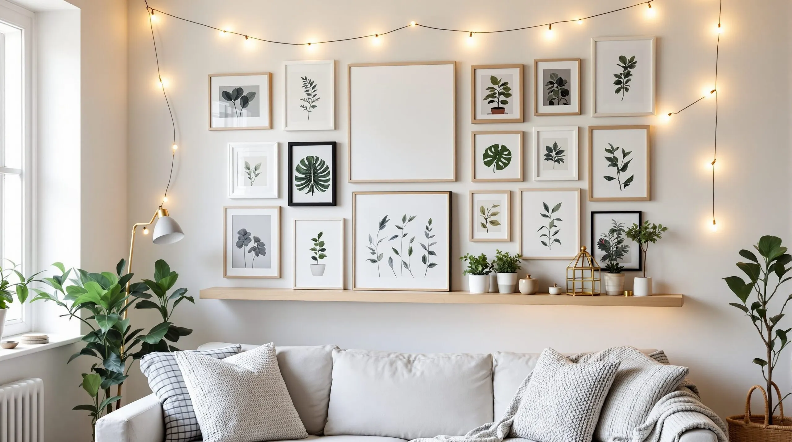 decorar la pared del salon
