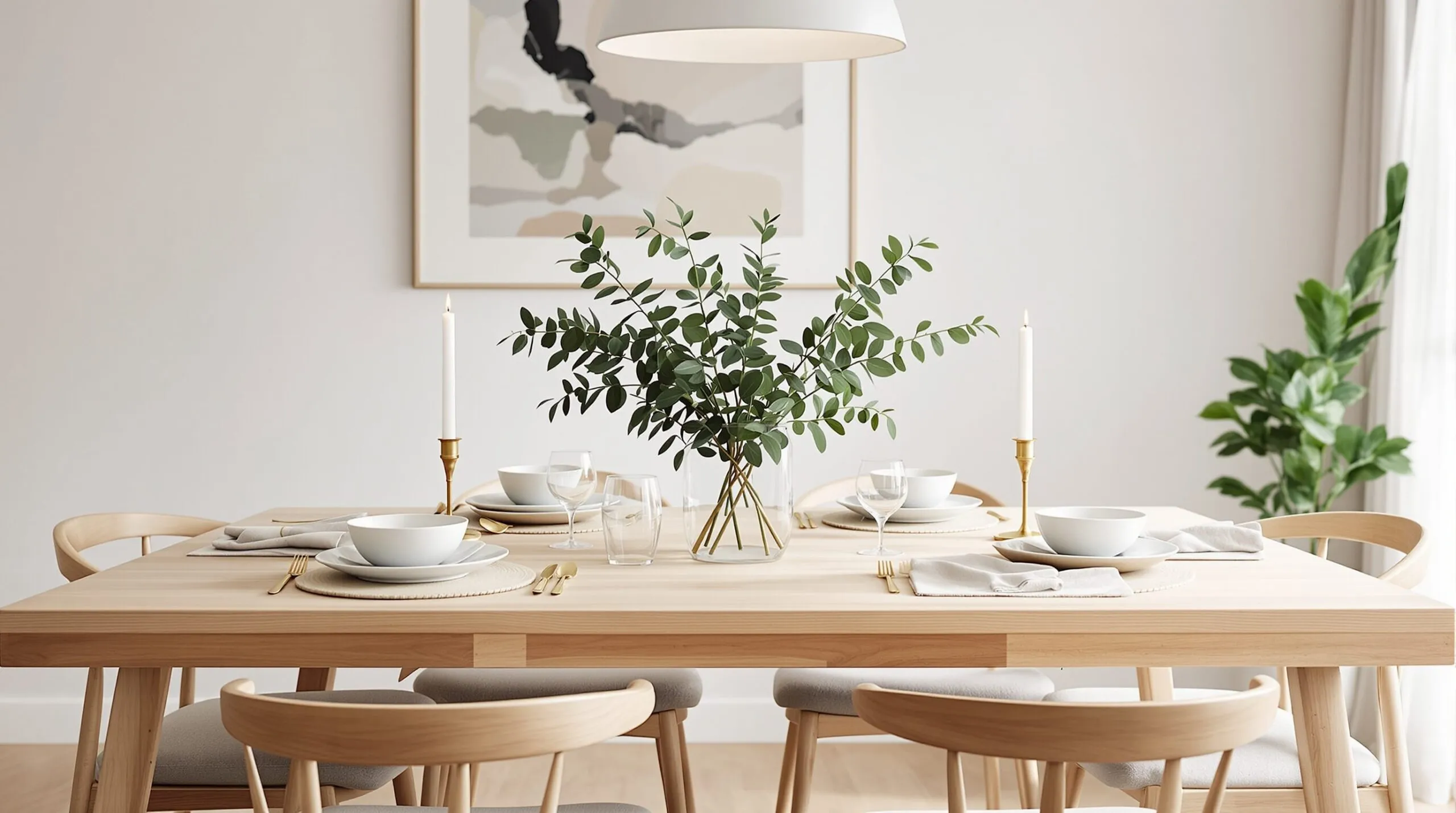 decoracion mesa comedor