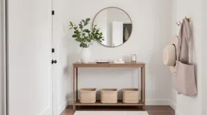 Como decorar un recibidor pequeño: las 9 ideas que transforman tu entrada