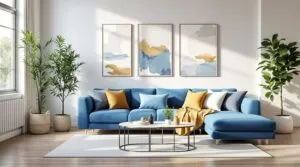 Colores que combinan con el azul: las mejores ideas para decoración moderna