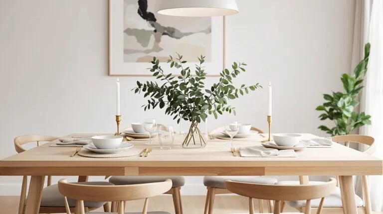 decoracion mesa comedor